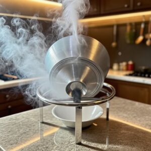 jimeng-2025-06-19-715-Make this picture beautiful and give it some scenery like smoke rising from th...